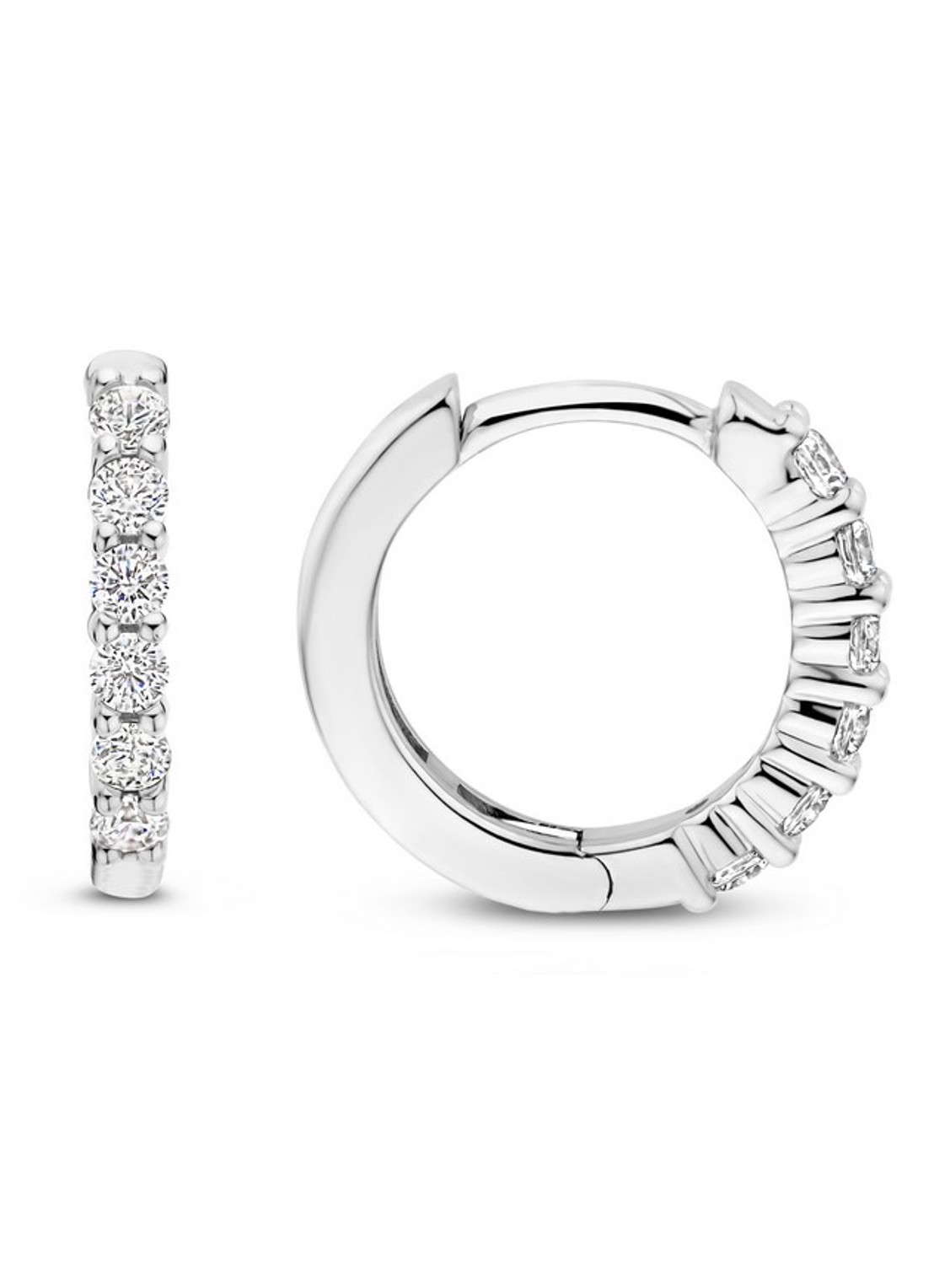 TI SENTO - Milano Oorringen van zilver 7957ZI - detail zilver