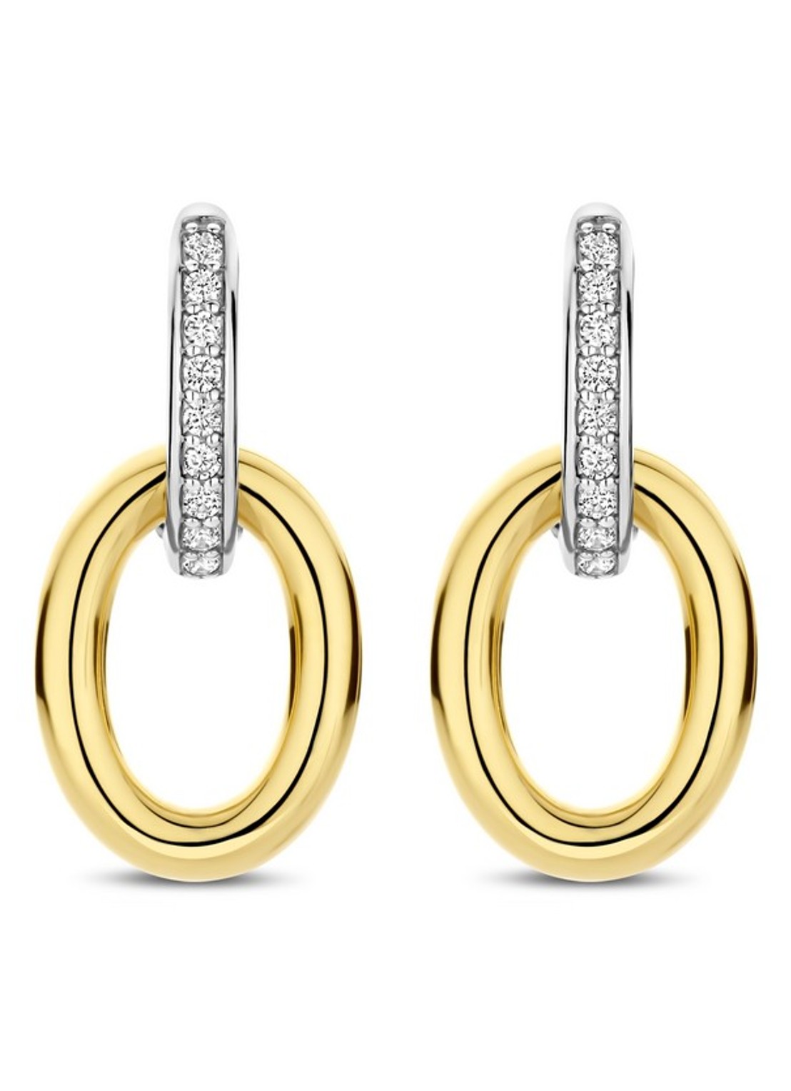 TI SENTO - Milano Oorringen verguld 78015ZY - detail 2 goud
