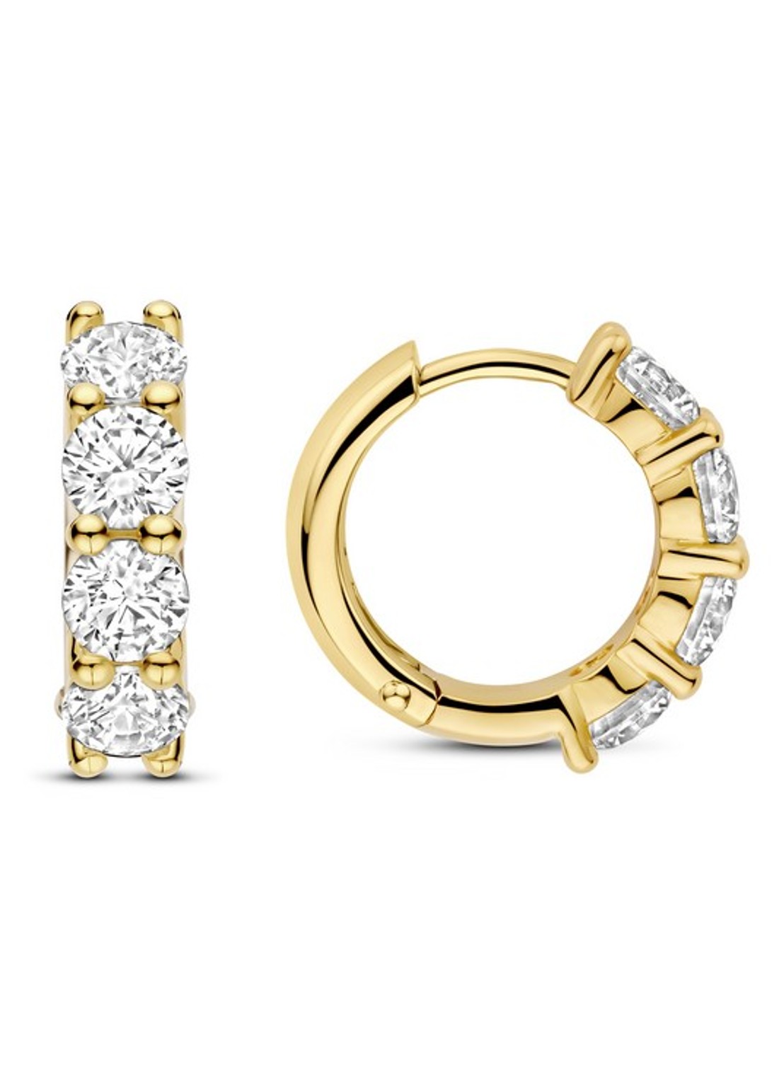 TI SENTO - Milano Oorringen verguld 78023ZY - detail 4 goud