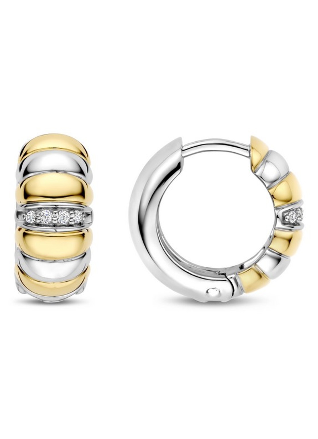 TI SENTO - Milano Oorringen verguld 78024ZY - detail 4 goud