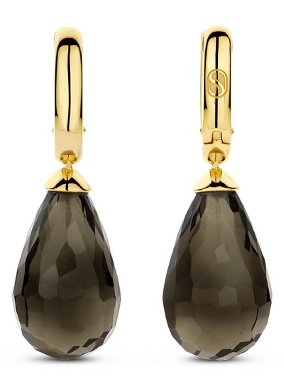 TI SENTO - Milano Oorringen verguld 78037KA - detail 2 goud