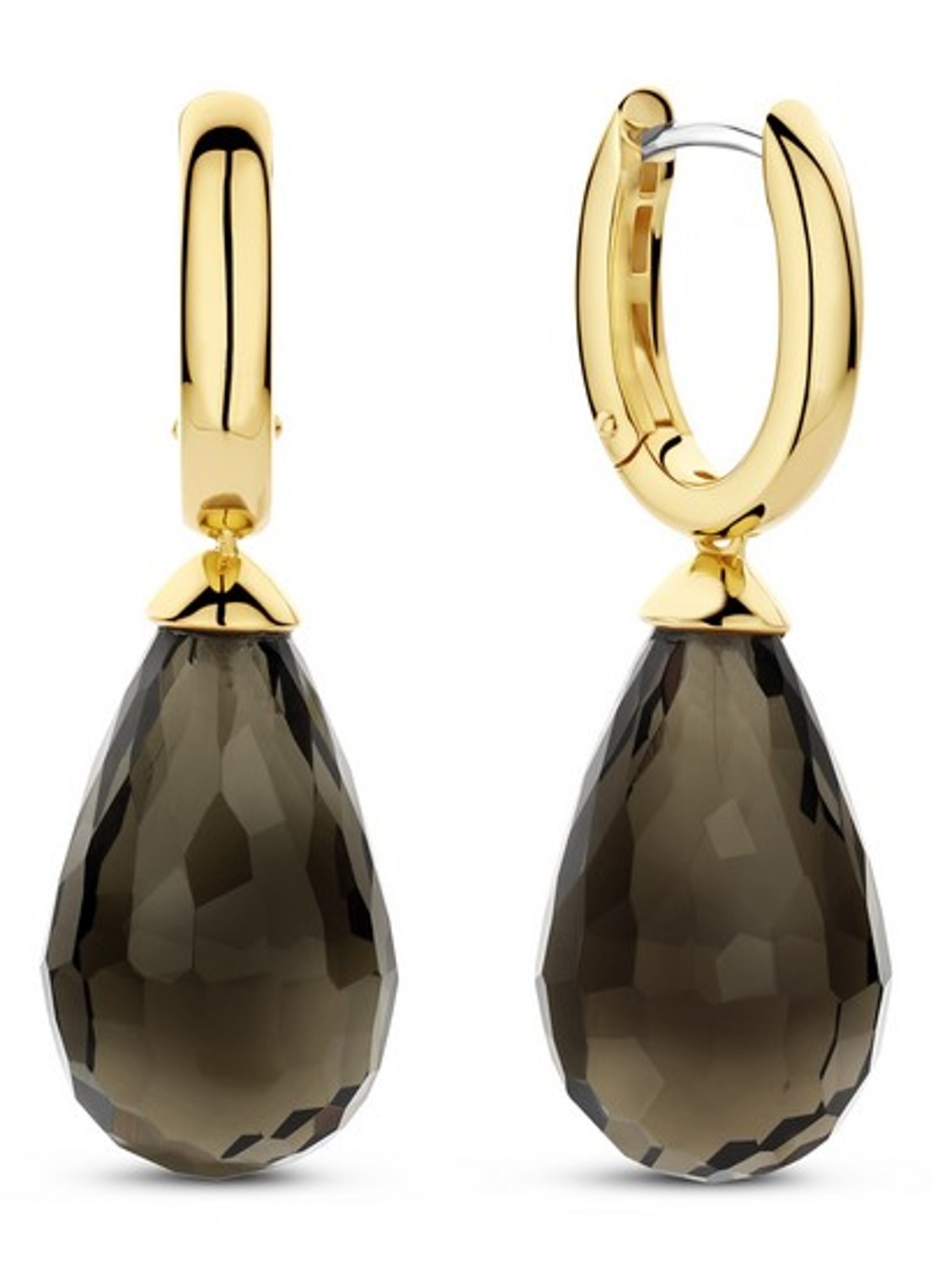 TI SENTO - Milano Oorringen verguld 78037KA - voorkant 3 goud