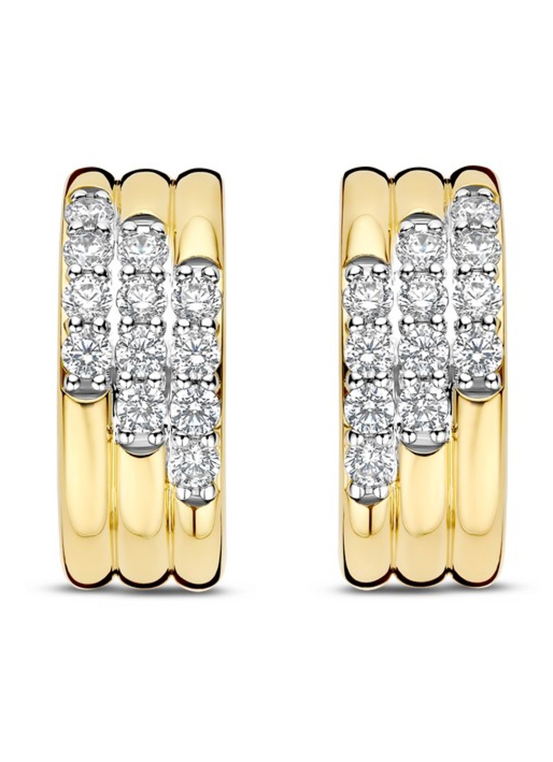 TI SENTO - Milano Oorringen verguld 78053ZY - detail 2 goud