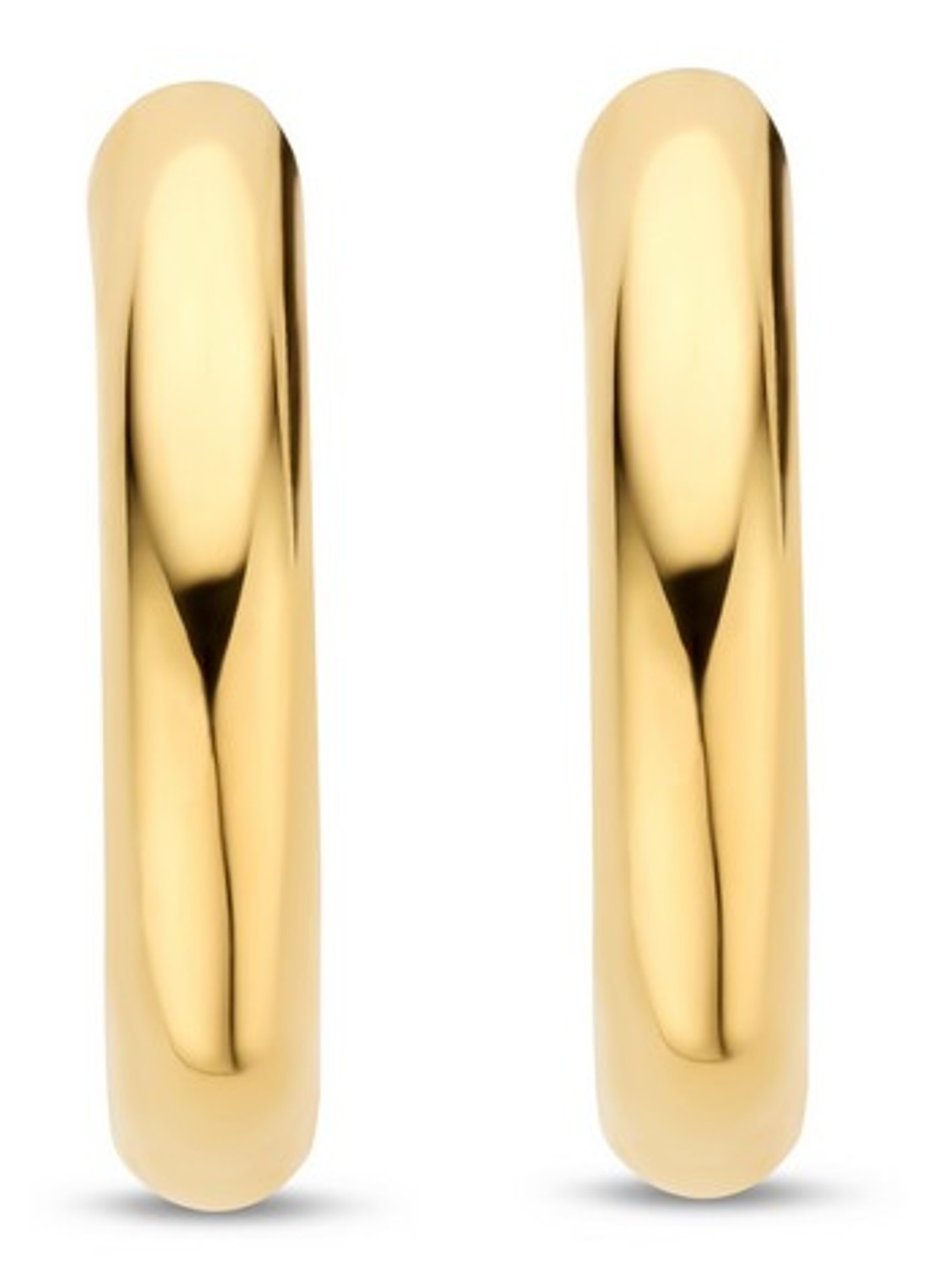 TI SENTO - Milano Oorringen verguld 7812YS - voorkant goud
