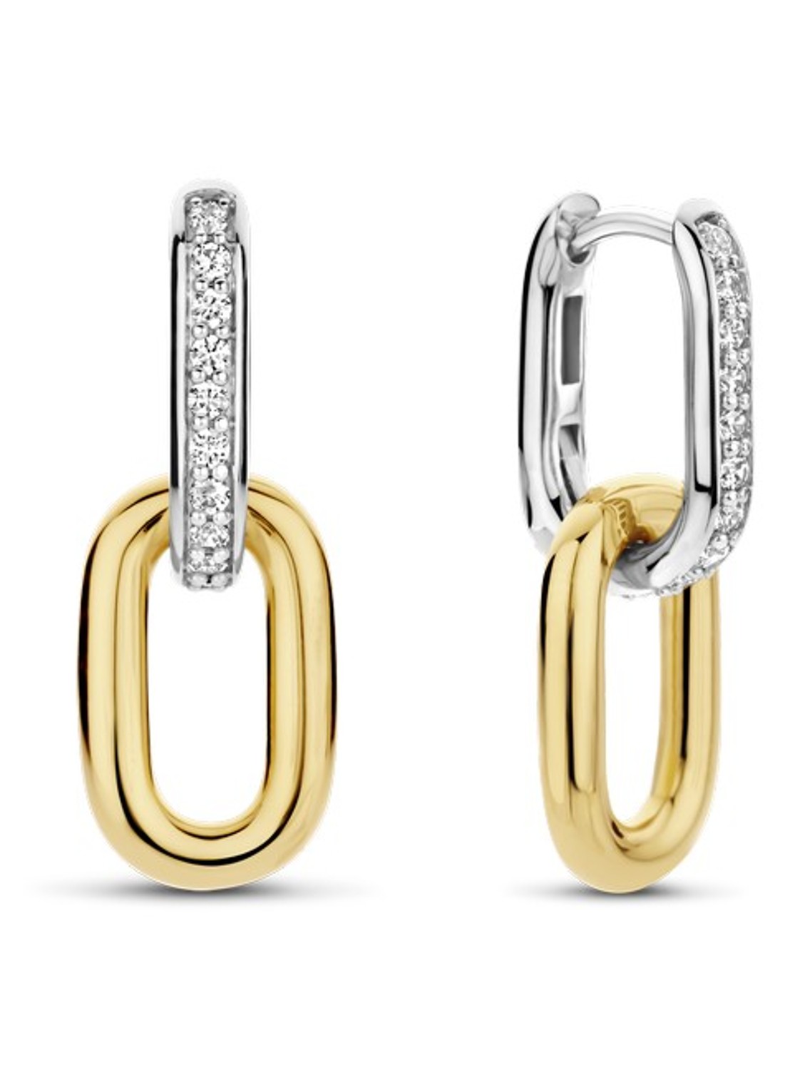 TI SENTO - Milano Oorringen verguld 7831ZY - detail goud