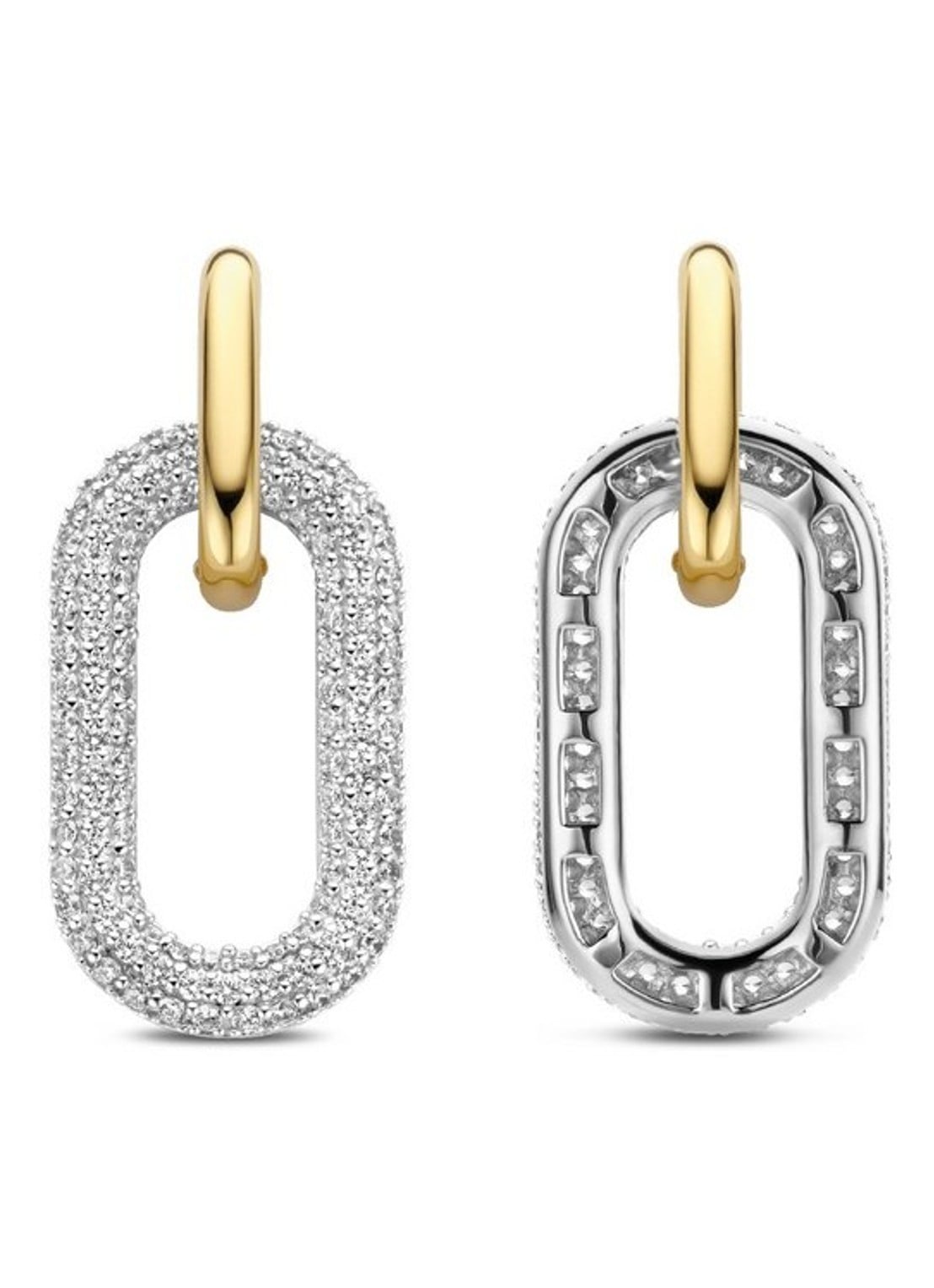 TI SENTO - Milano Oorringen verguld 7844ZY - detail 2 goud