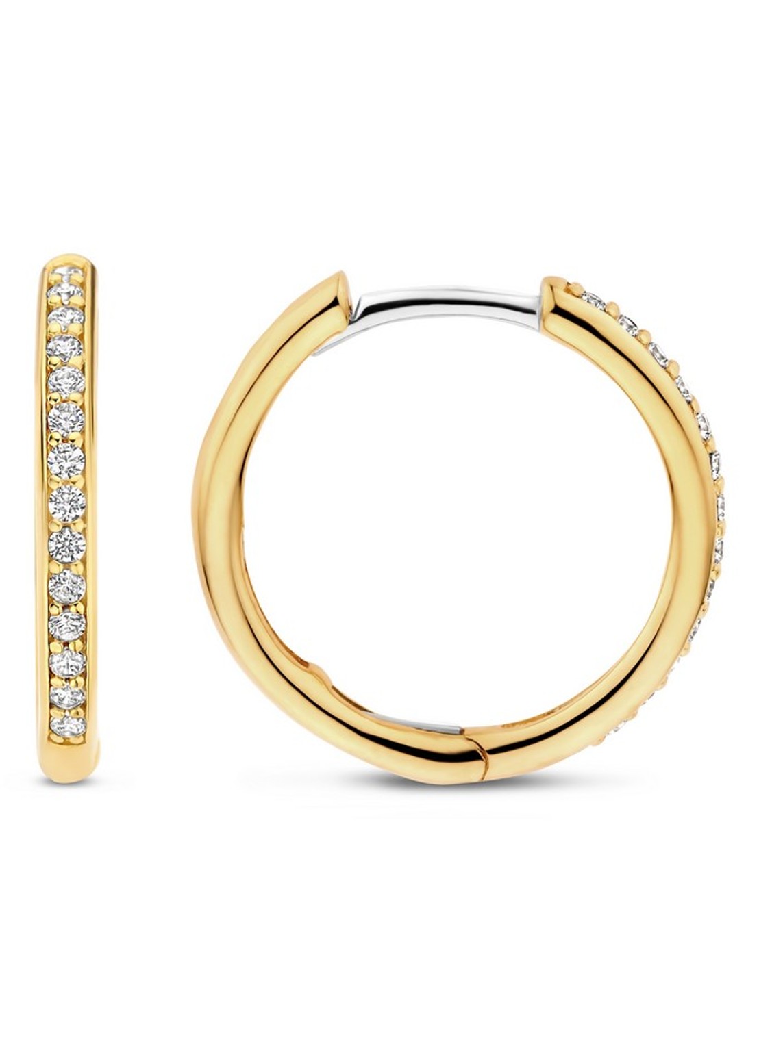 TI SENTO - Milano Oorringen verguld 7959ZY - detail 2 goud