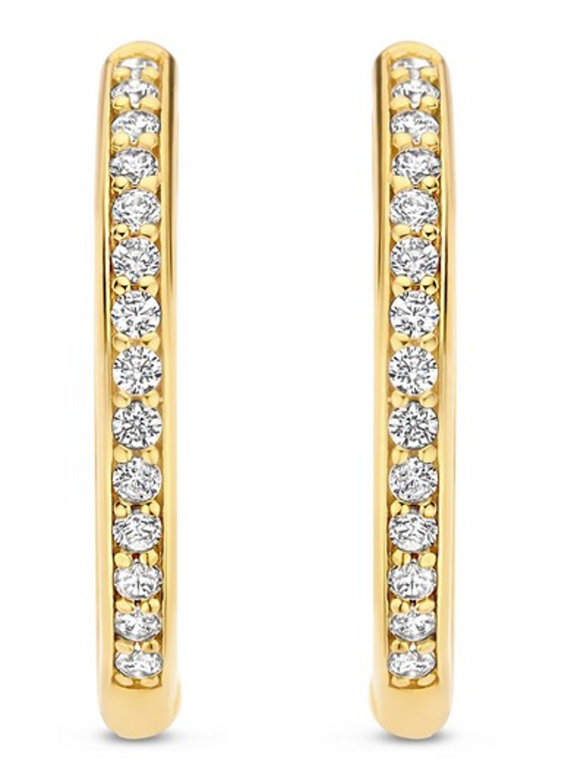 TI SENTO - Milano Oorringen verguld 7959ZY - voorkant goud