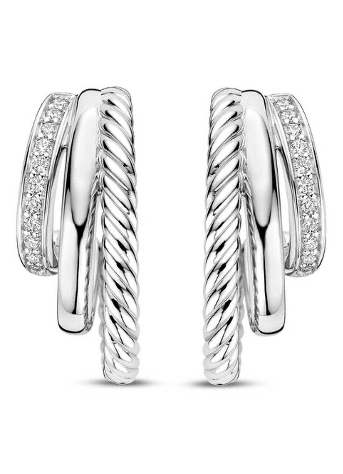 TI SENTO - Milano Oorstekers 78068ZI - detail zilver