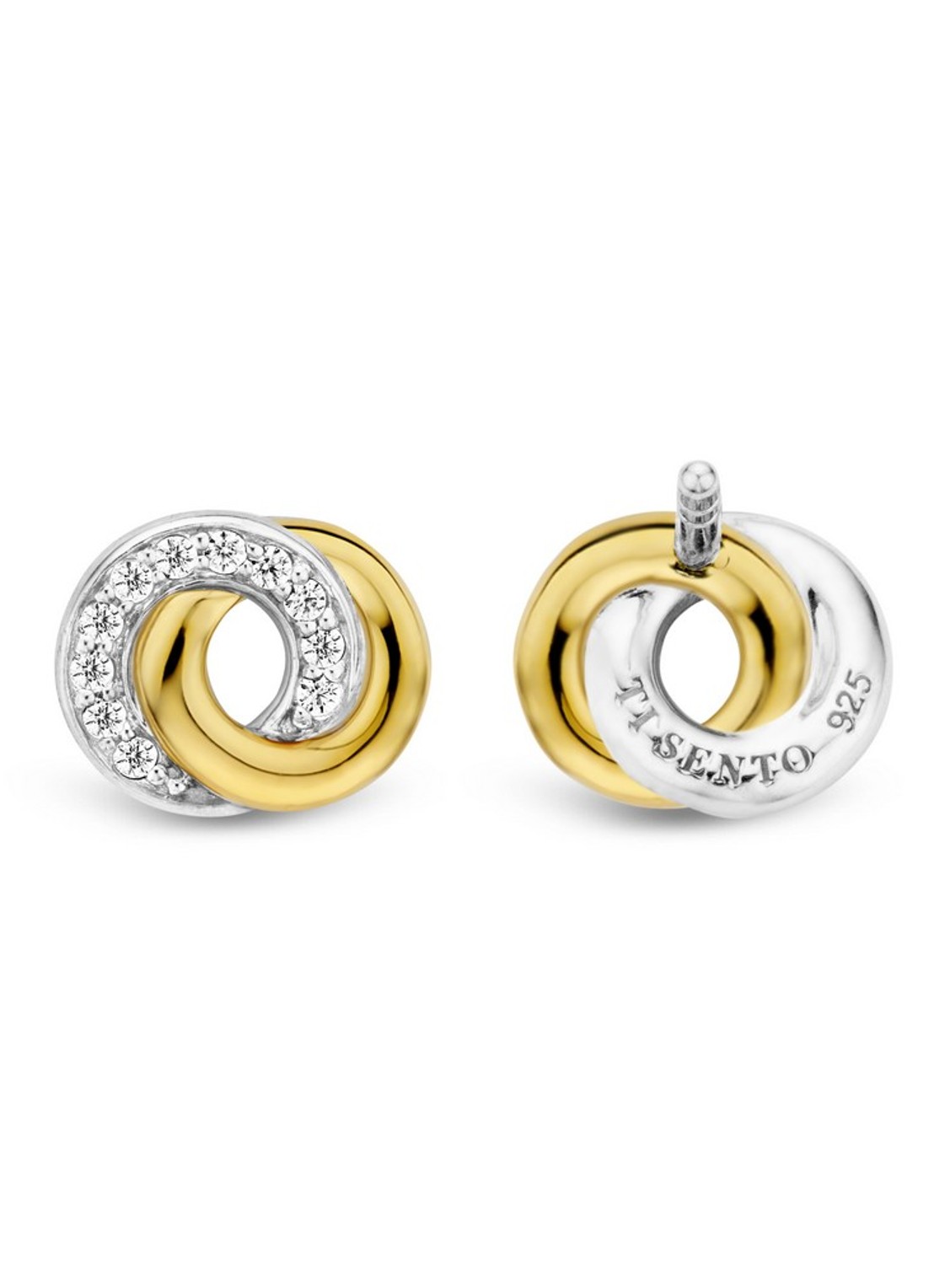 TI SENTO - Milano Oorstekers verguld 7784ZY - detail 4 goud