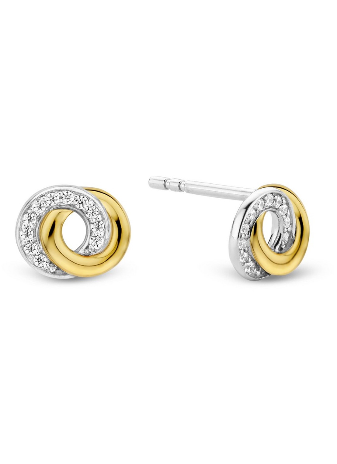 TI SENTO - Milano Oorstekers verguld 7784ZY - voorkant goud