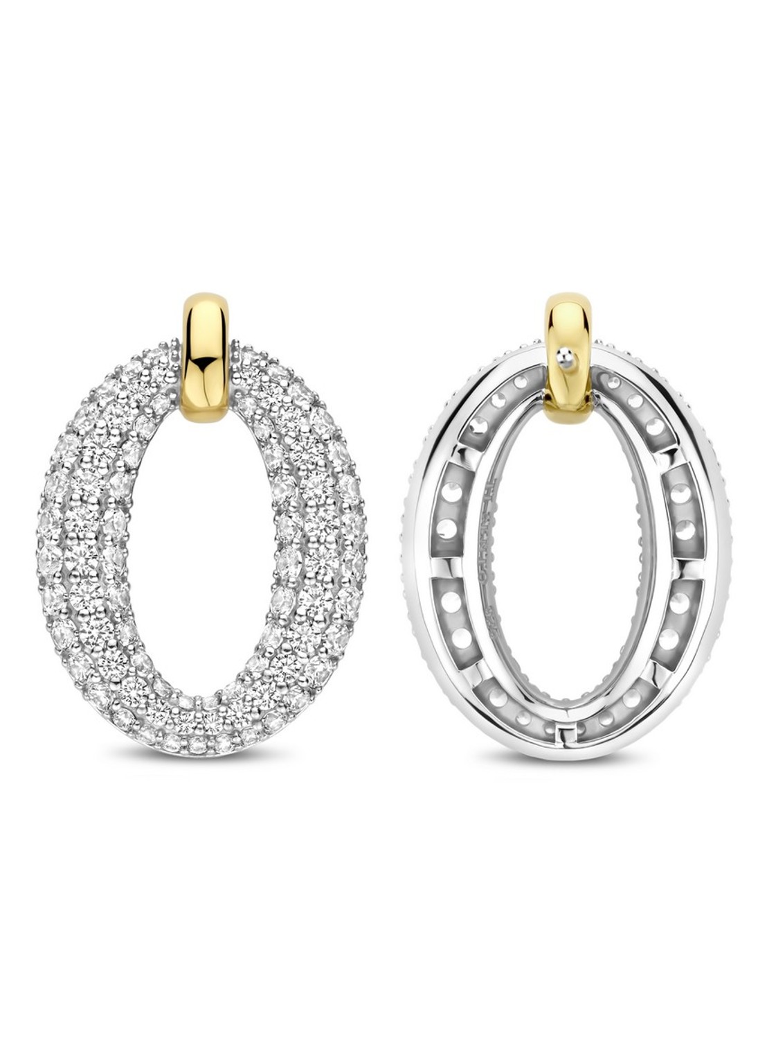 TI SENTO - Milano Oorstekers verguld 78014ZY - detail 2 goud