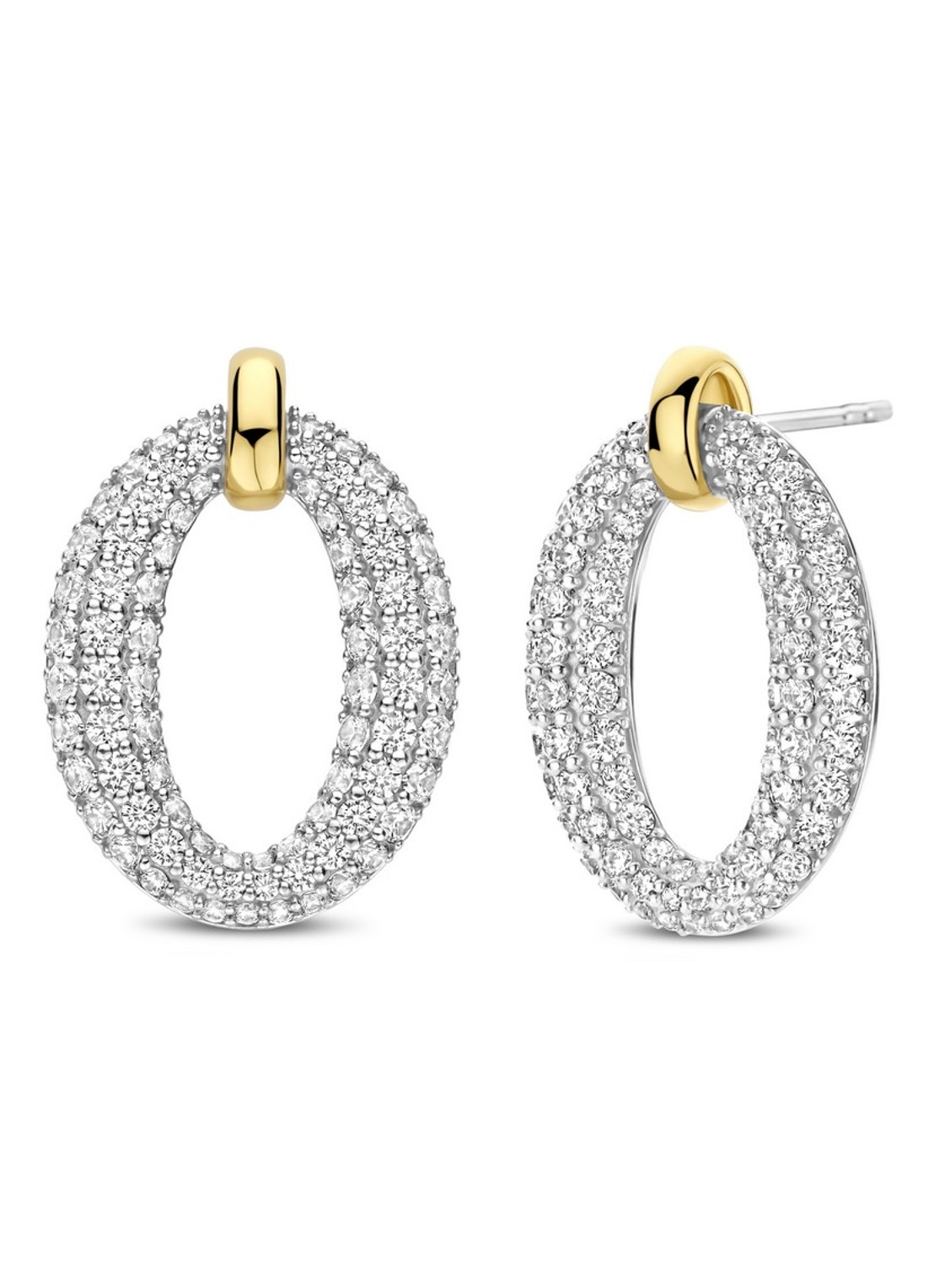 TI SENTO - Milano Oorstekers verguld 78014ZY - voorkant 3 goud
