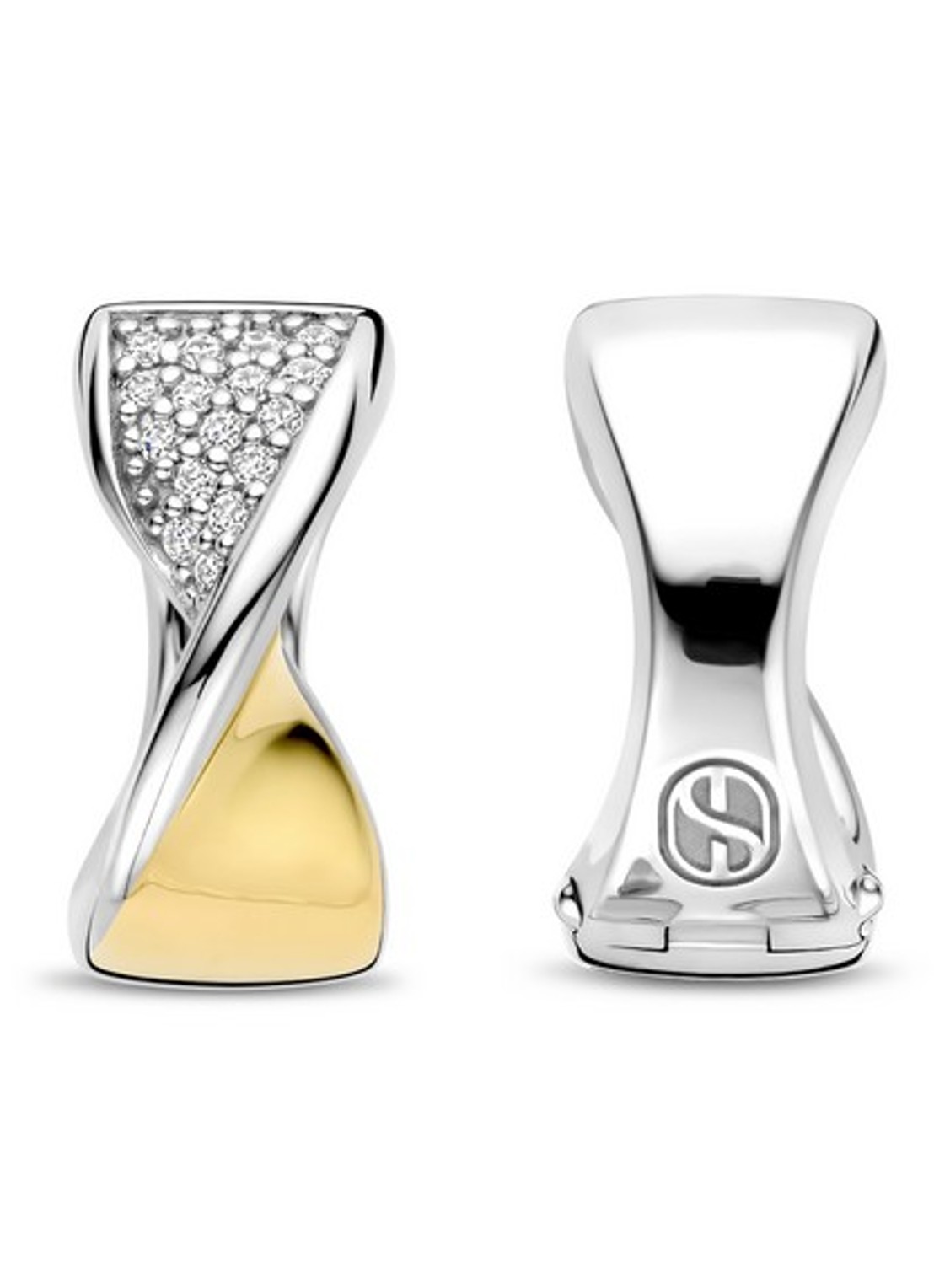 TI SENTO - Milano Oorstekers verguld 78036ZY - detail 3 goud