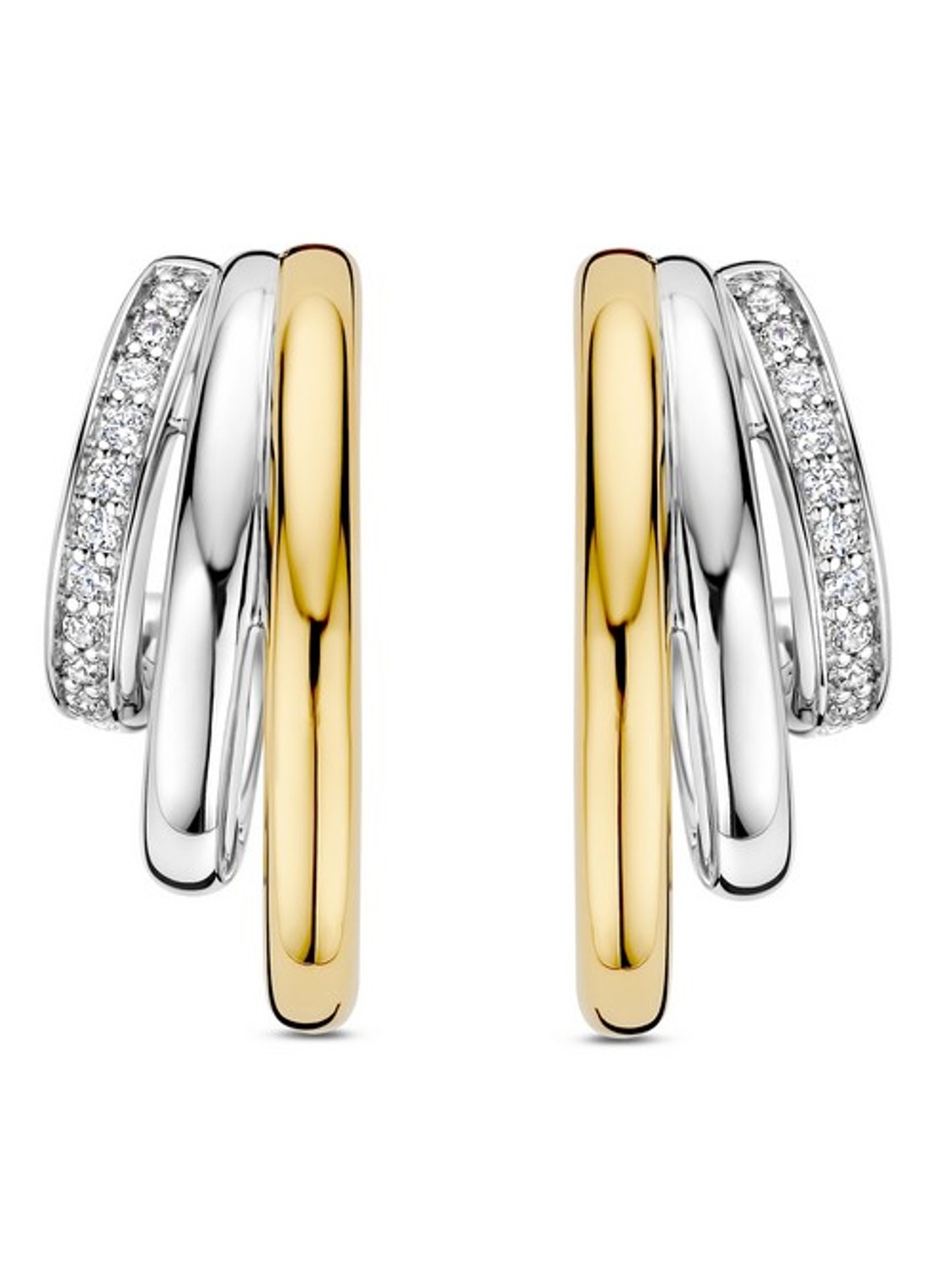 TI SENTO - Milano Oorstekers verguld 78068ZY - detail goud