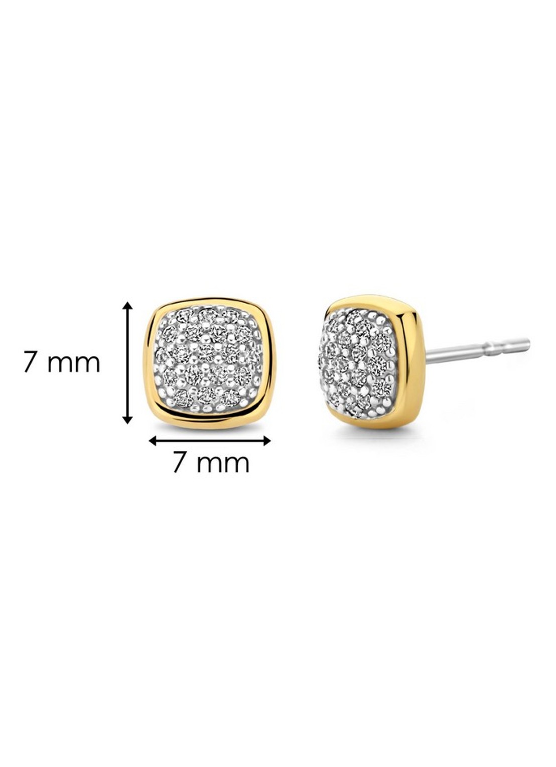 TI SENTO - Milano Oorstekers verguld 7990ZY - detail 5 goud