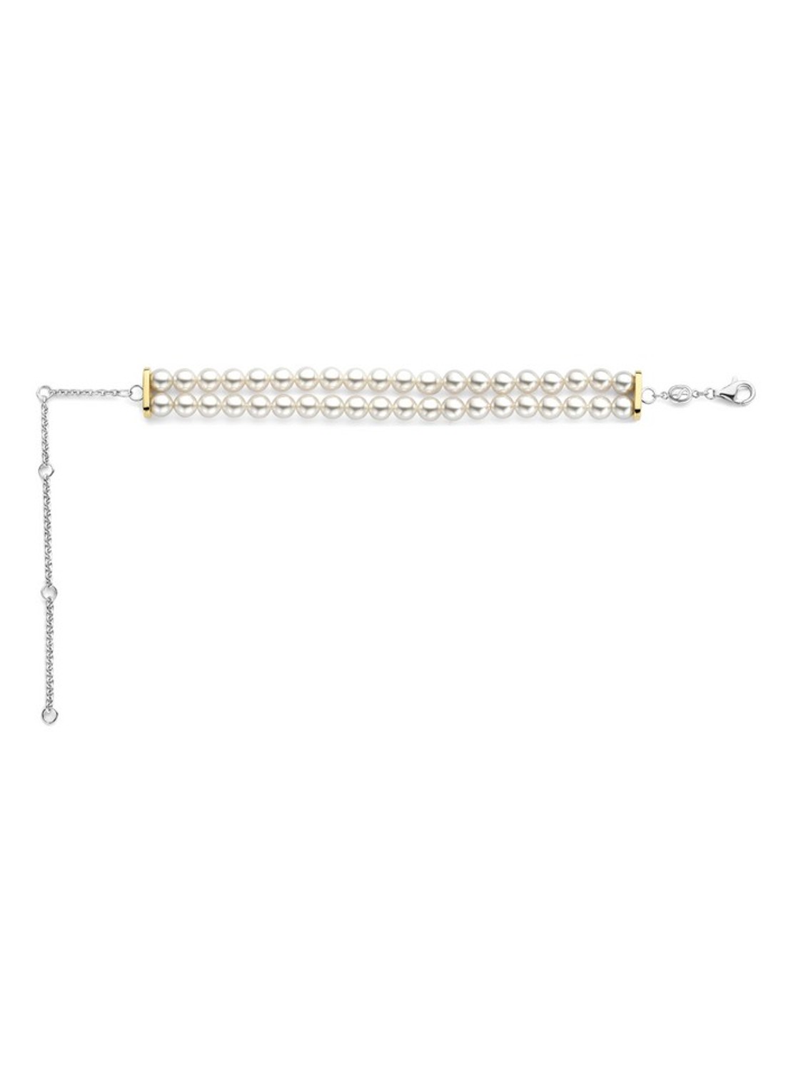 TI SENTO - Milano Parelketting 34098YP - detail 2 parelmoer