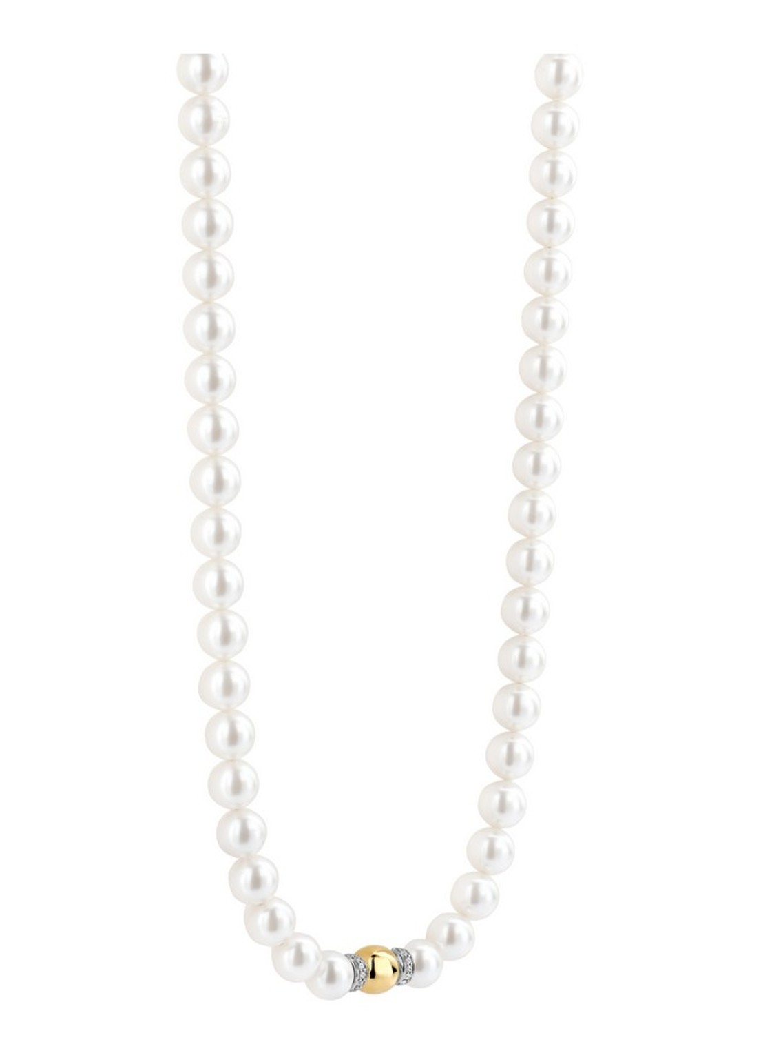 TI SENTO - Milano Parelketting 34112YP - detail 3 parelmoer