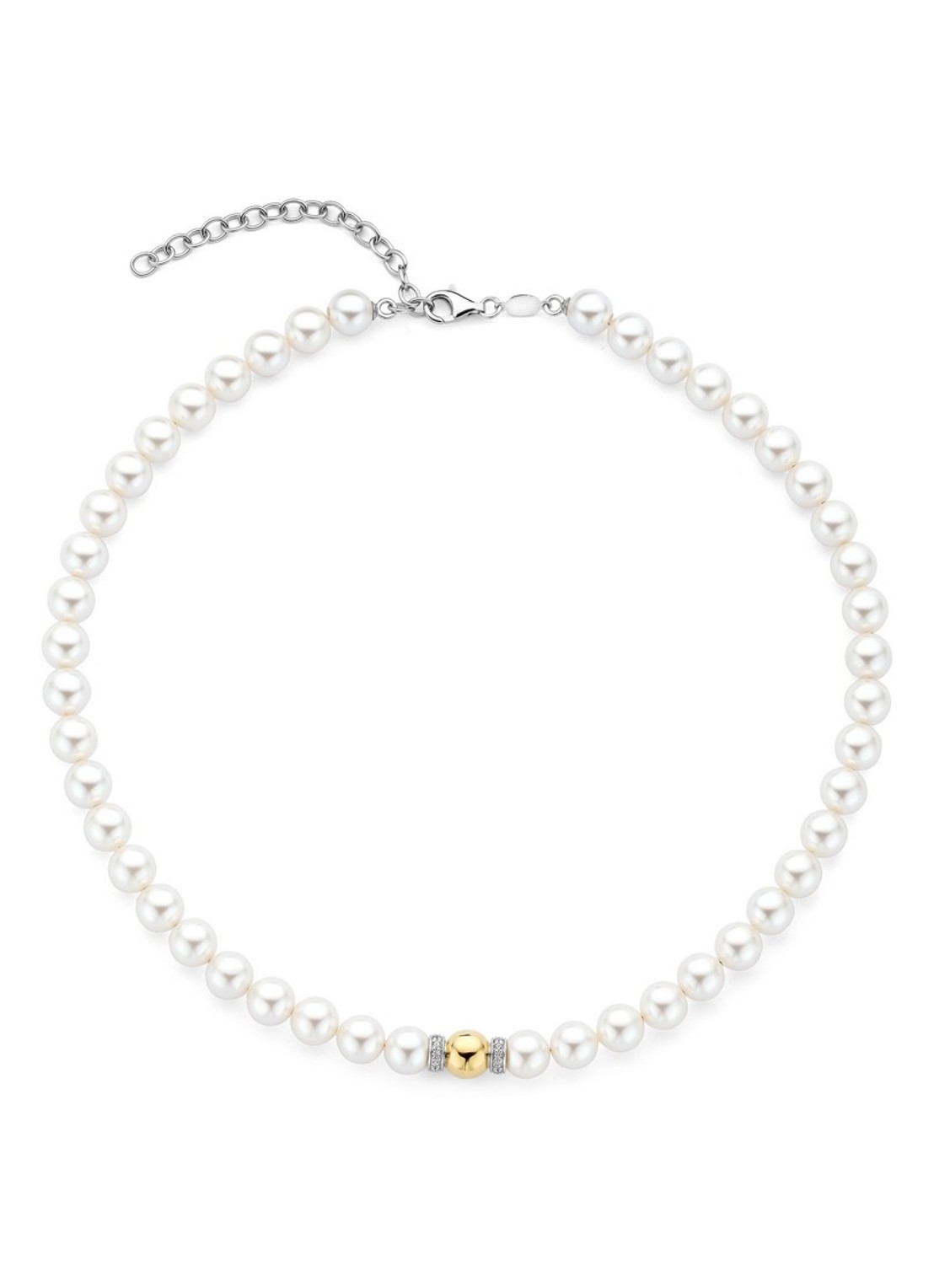 TI SENTO - Milano Parelketting 34112YP - detail 5 parelmoer