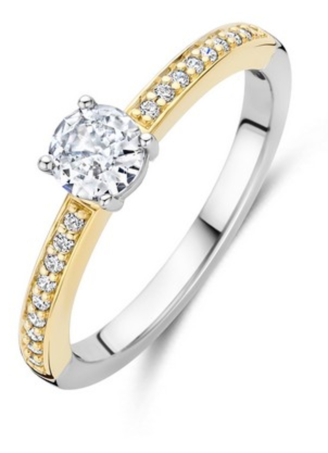 TI SENTO - Milano Ring 12109ZY - voorkant zilver