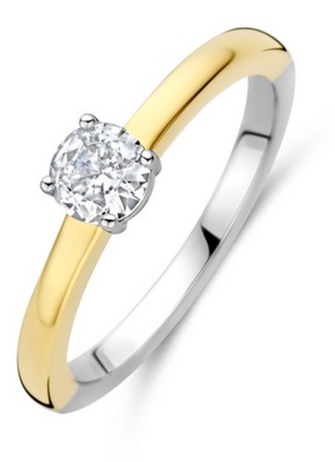 TI SENTO - Milano Ring 12110ZY - voorkant goud