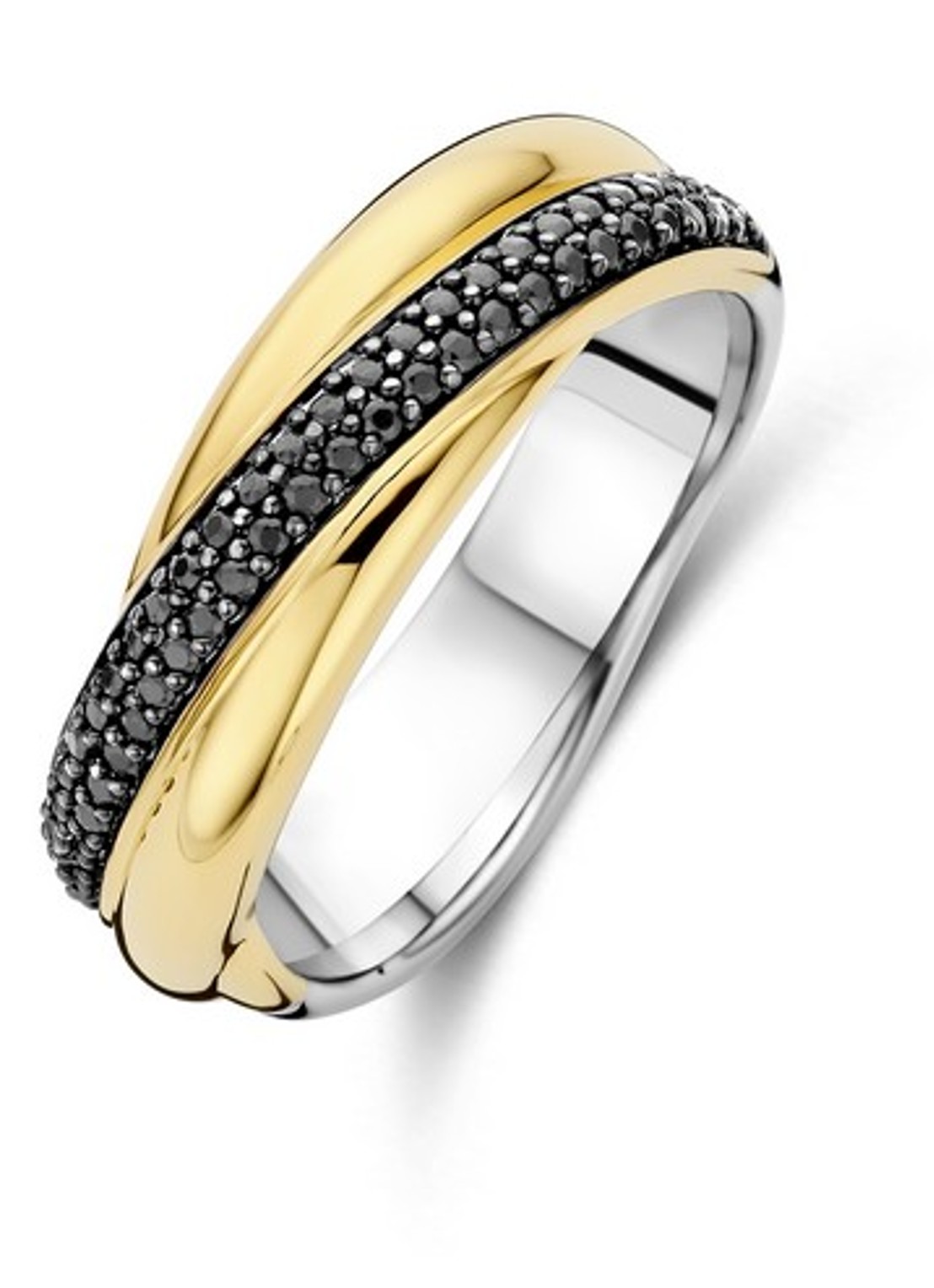 TI SENTO - Milano Ring 12343BY - voorkant 4 goud