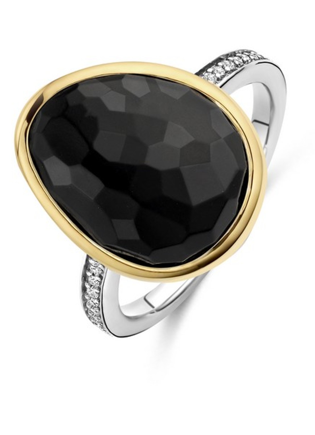 TI SENTO - Milano Ring 12386BY - voorkant 4 goud