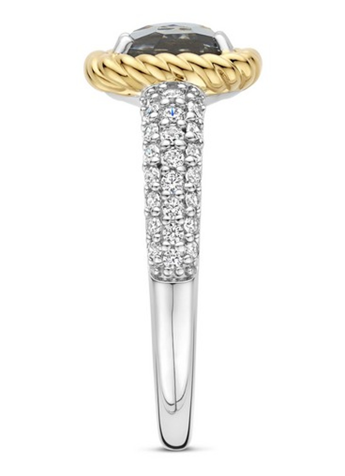 TI SENTO - Milano Ring 12399GG - detail zilver