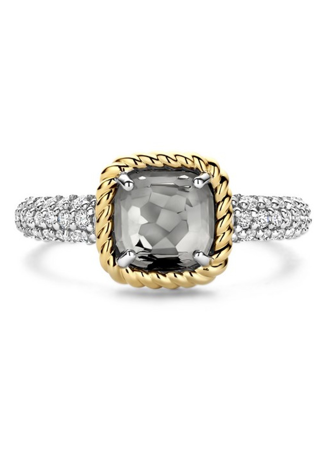 TI SENTO - Milano Ring 12399GG - detail 5 zilver