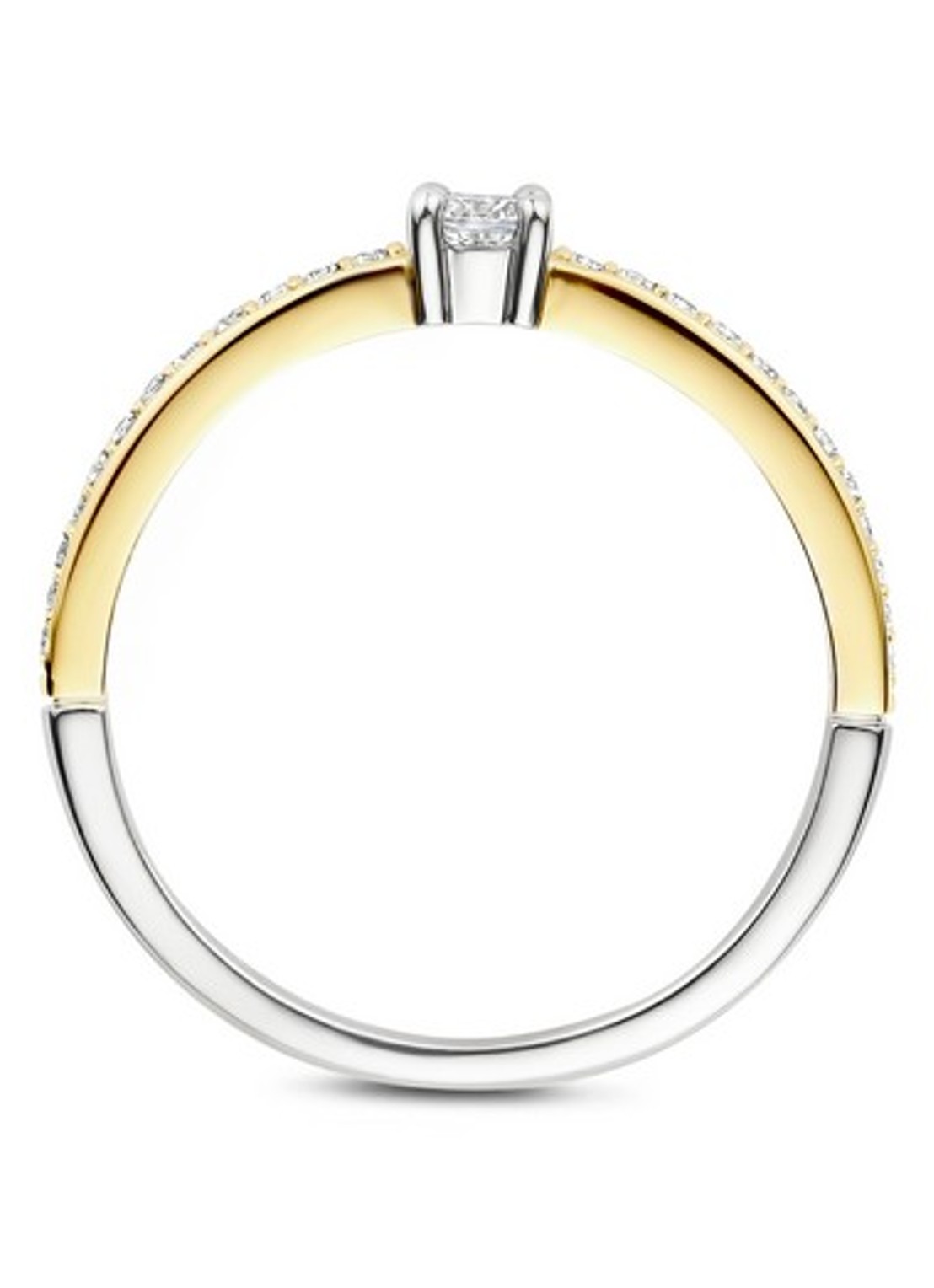 TI SENTO - Milano Ring 12400ZY - detail 2 goud