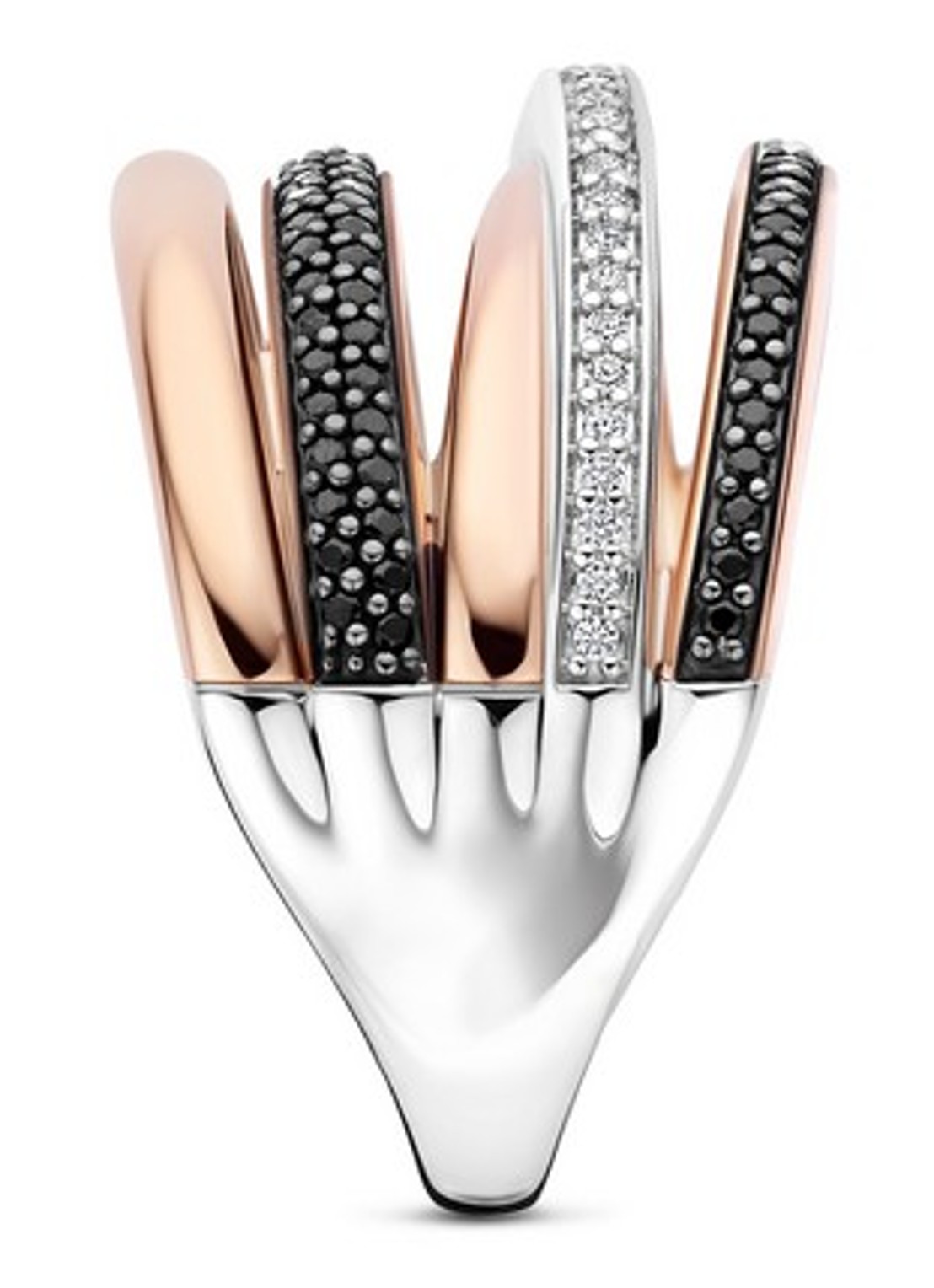 TI SENTO - Milano Ring 12401BR - detail roségoud