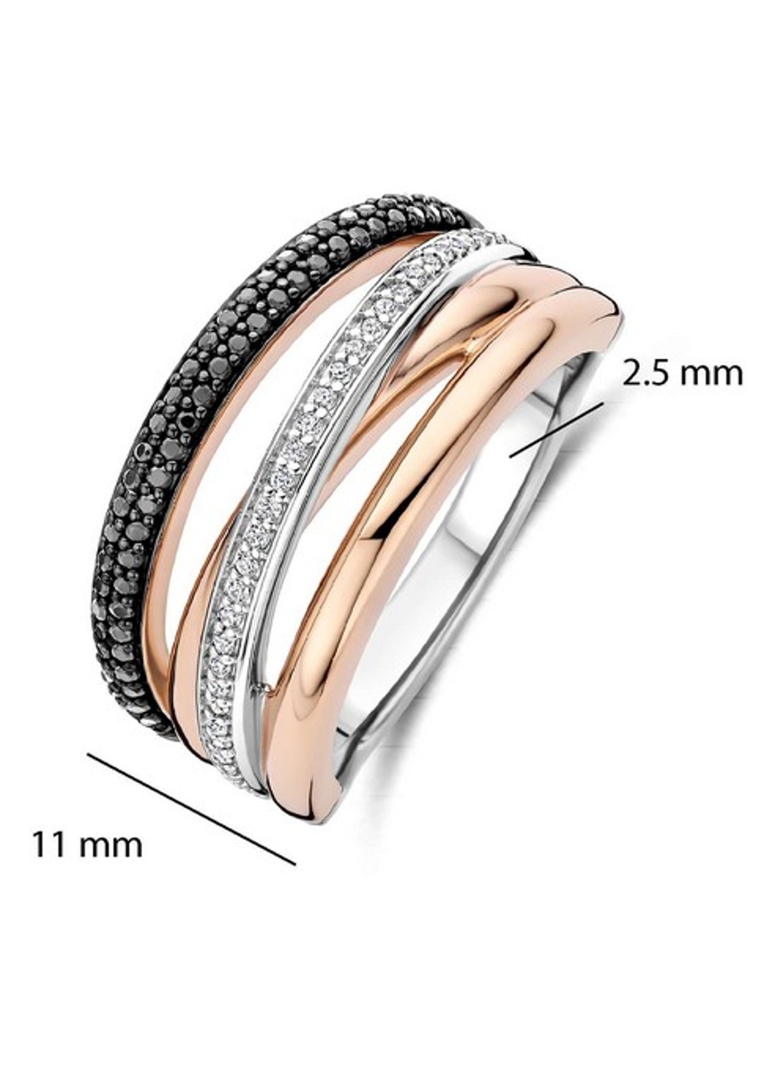 TI SENTO - Milano Ring 12402BR - detail 5 roségoud