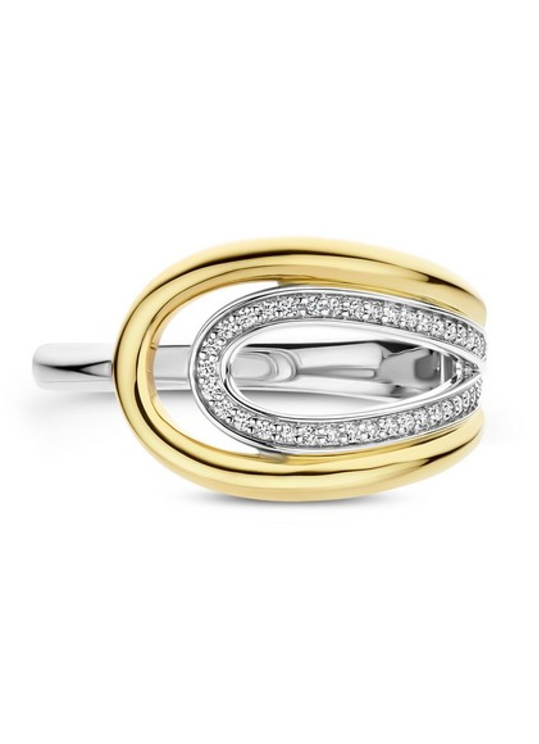 TI SENTO - Milano Ring 12408ZY - detail 4 goud
