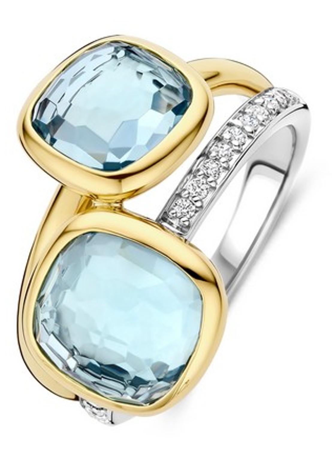 TI SENTO - Milano Ring 12412TY - voorkant goud