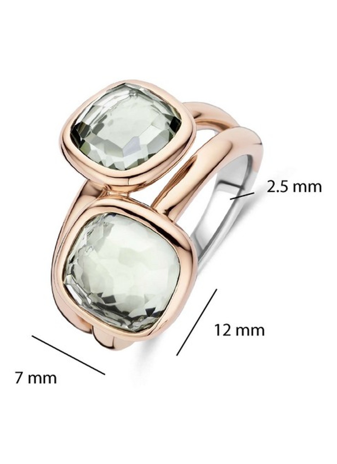 TI SENTO - Milano Ring 12413GR - detail 5 roségoud