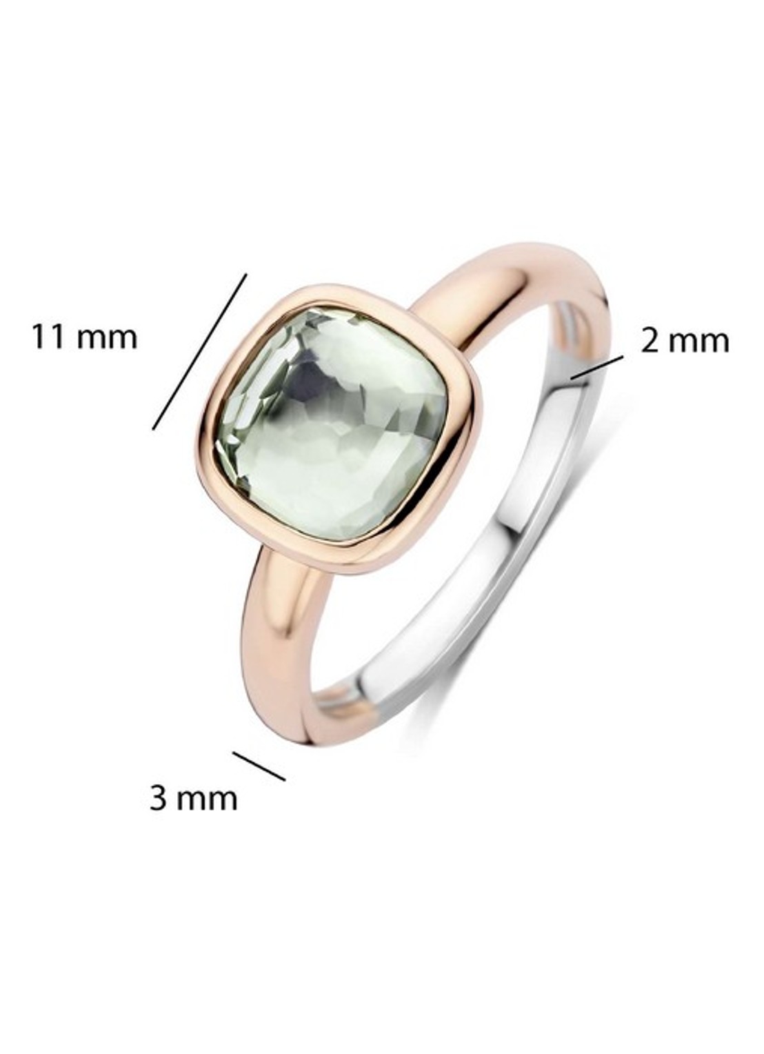 TI SENTO - Milano Ring 12415GR - detail 3 roségoud