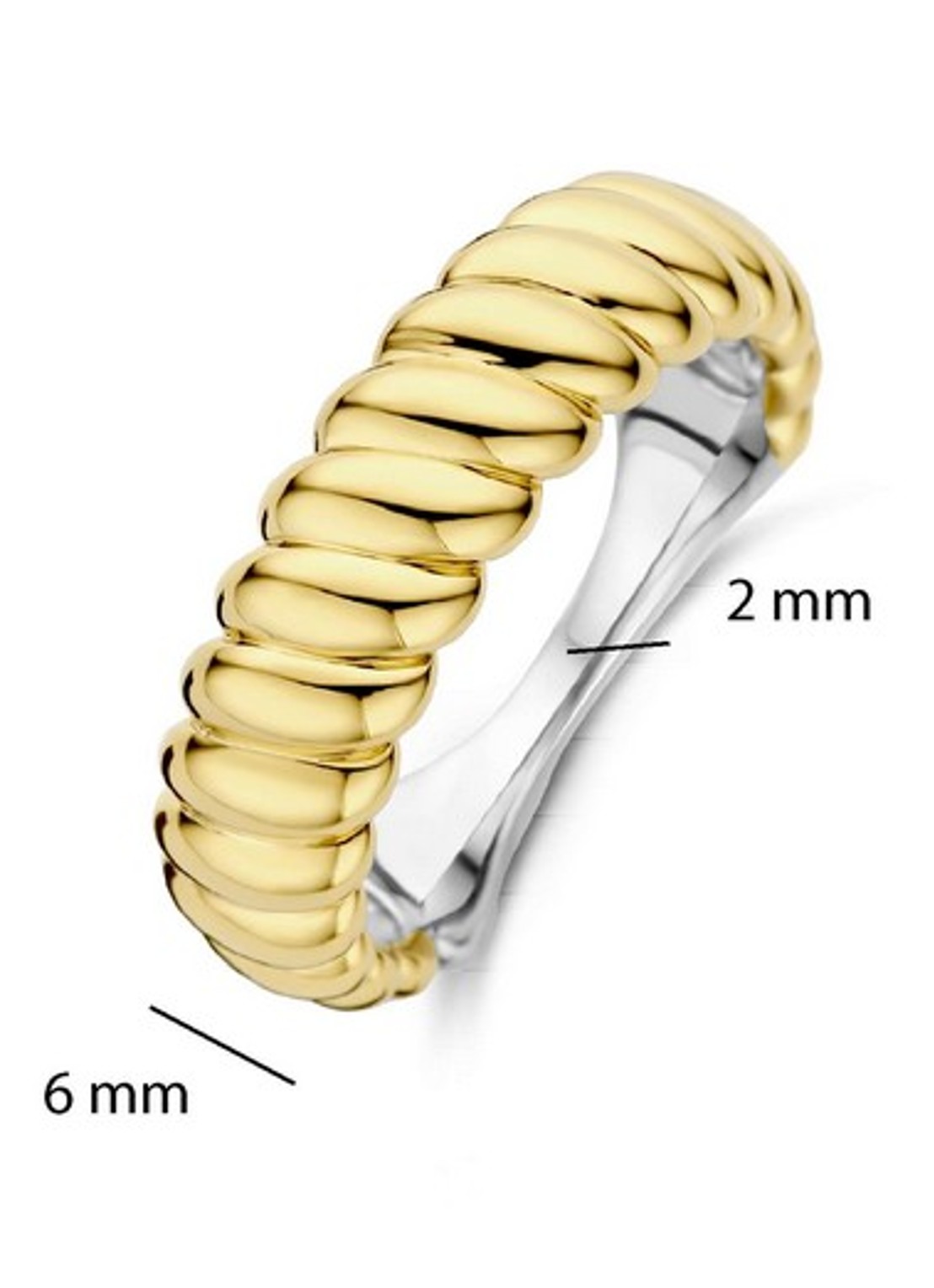 TI SENTO - Milano Ring 12424SY - detail 5 goud