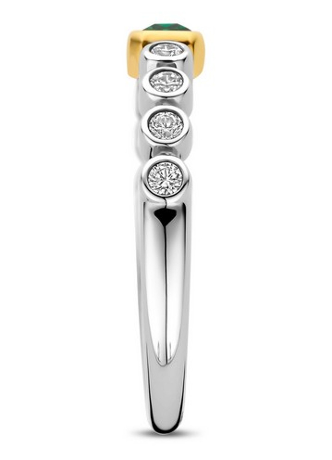 TI SENTO - Milano Ring met zirkonia 12340EM - detail 2 zilver