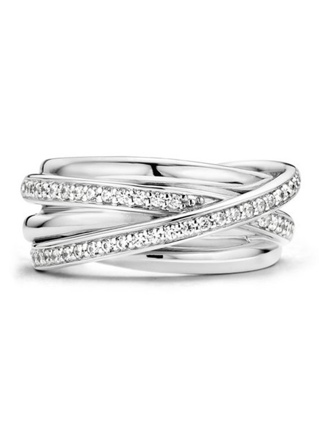 TI SENTO - Milano Ring van zilver 12056ZI - detail 5 zilver