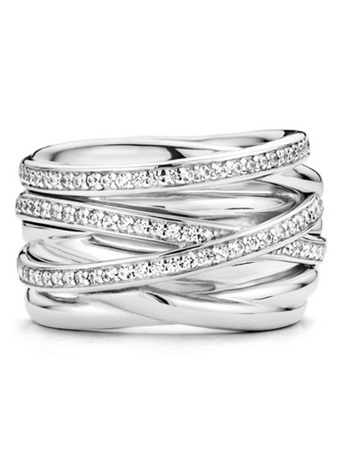 TI SENTO - Milano Ring van zilver 12067ZI - detail 5 zilver
