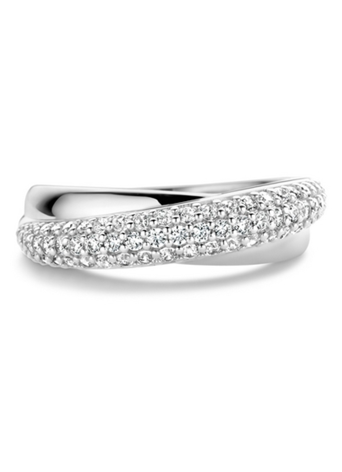 TI SENTO - Milano Ring van zilver 12281ZI - detail 4 zilver