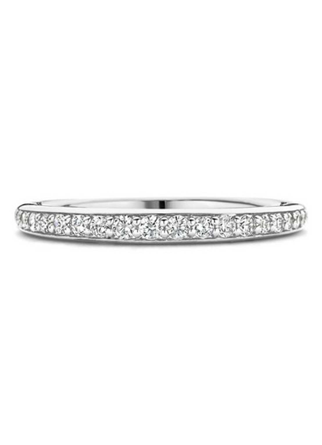 TI SENTO - Milano Ring van zilver 12317ZI - voorkant zilver