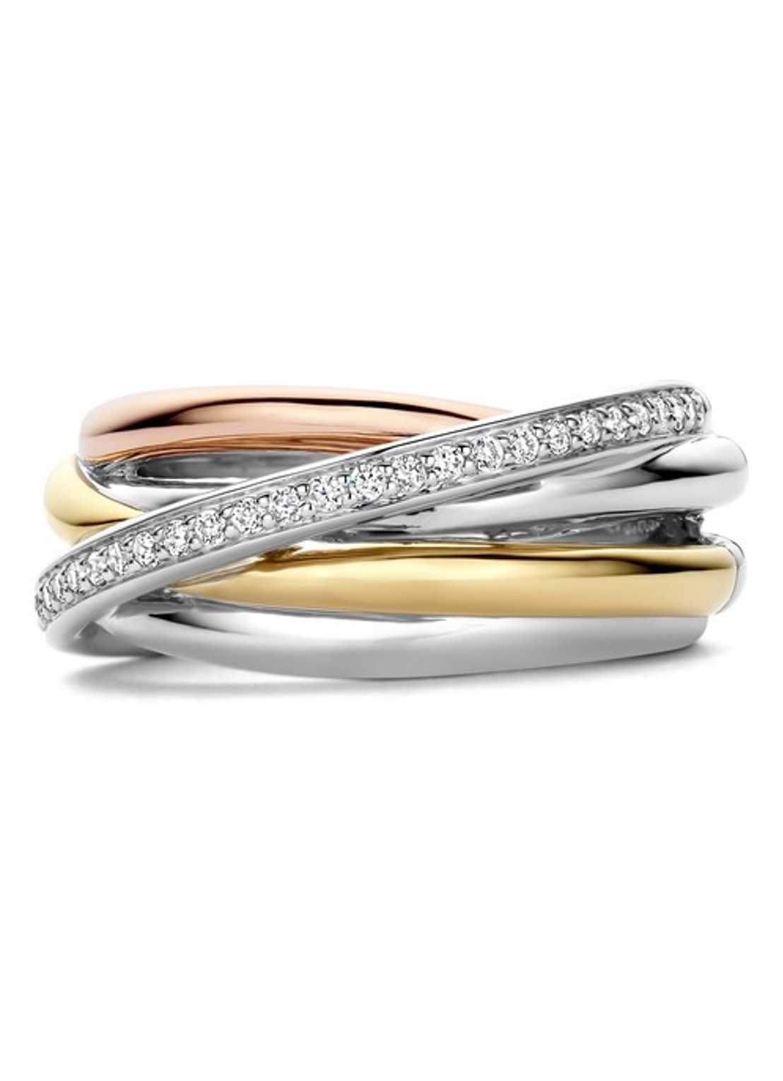 TI SENTO - Milano Ring van zilver 12318ZT - detail 2 zilver