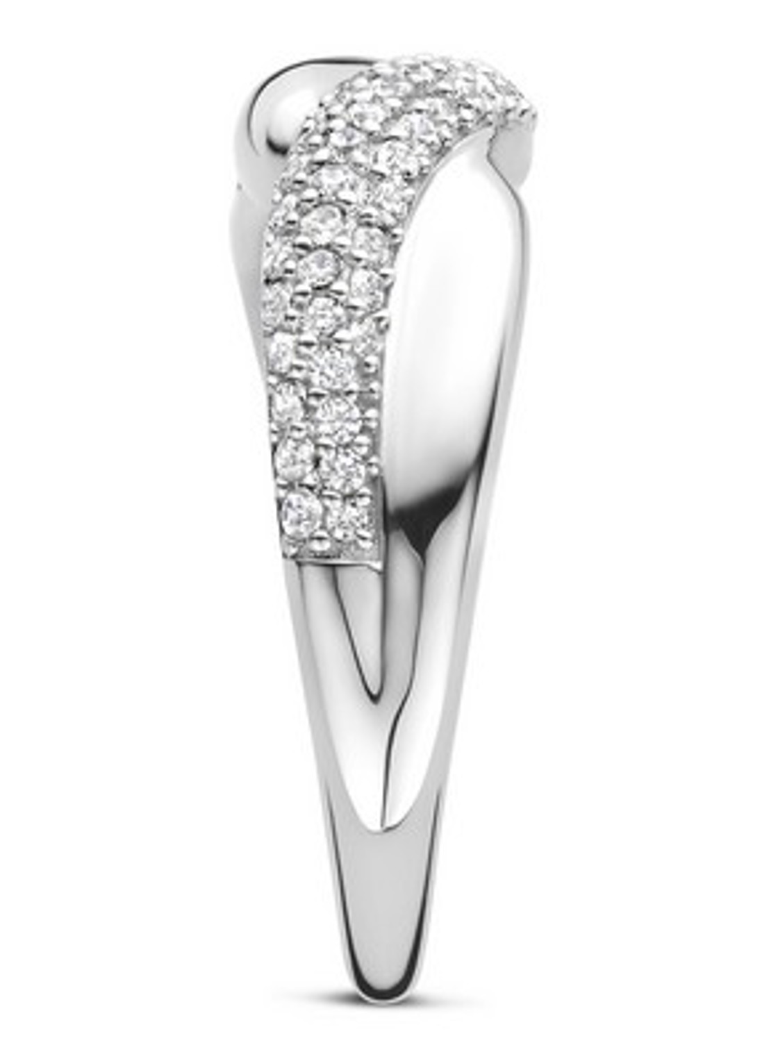 TI SENTO - Milano Ring van zilver 12370ZI - detail 2 zilver