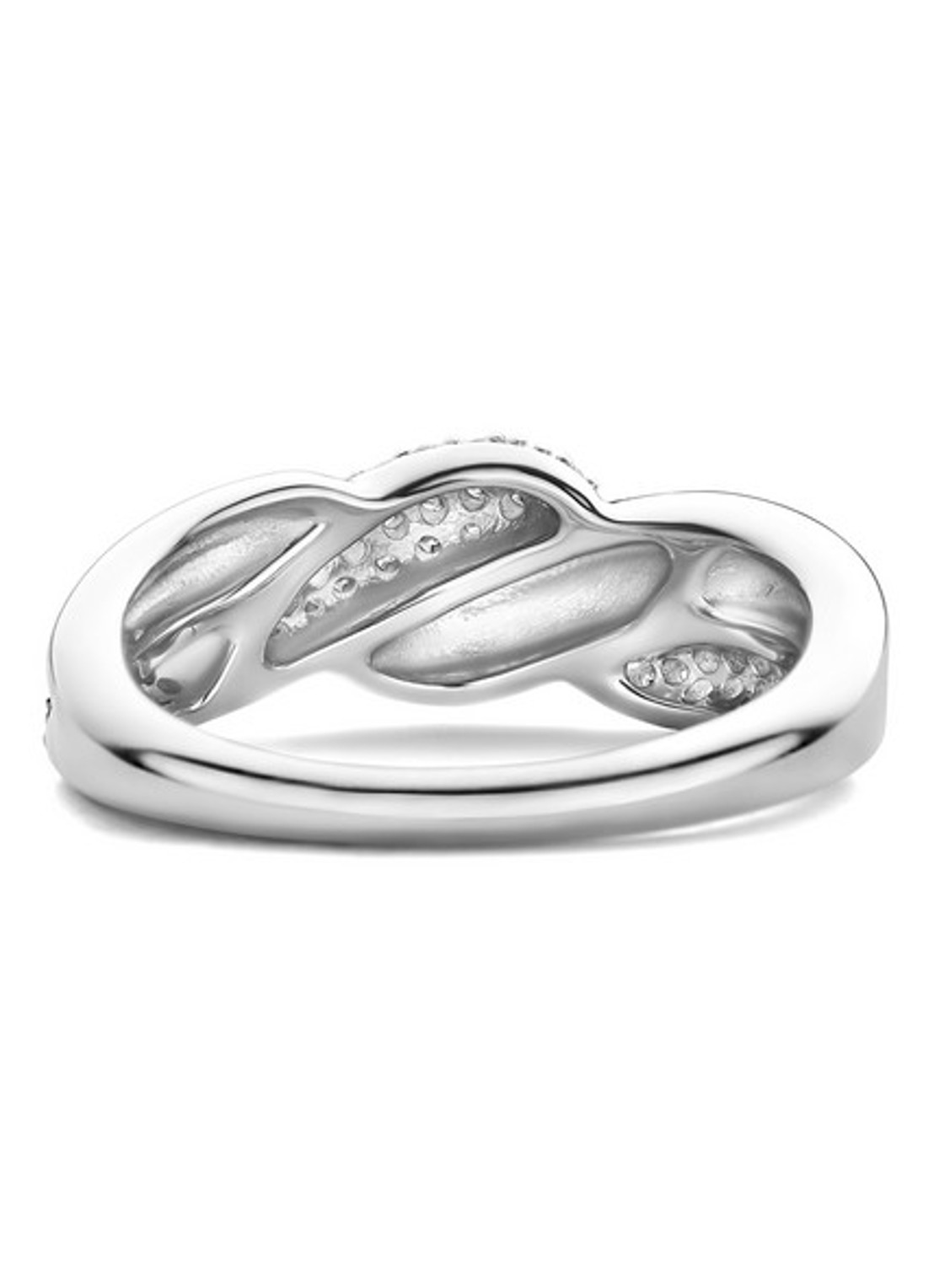 TI SENTO - Milano Ring van zilver 12370ZI - detail 3 zilver