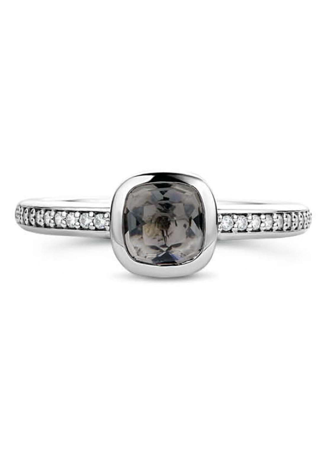 TI SENTO - Milano Ring van zilver met kristal 12176GB - detail 3 zilver