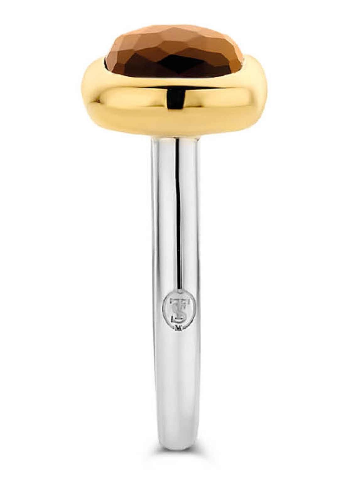 TI SENTO - Milano Ring van zilver met kristal 12178TB - detail 2 zilver