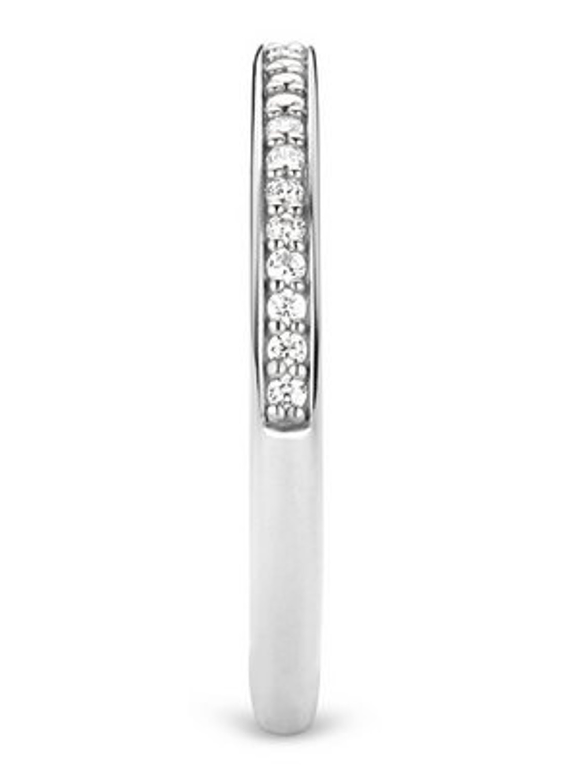 TI SENTO - Milano Ring van zilver met zirkonia 1923ZI - detail 4 zilver