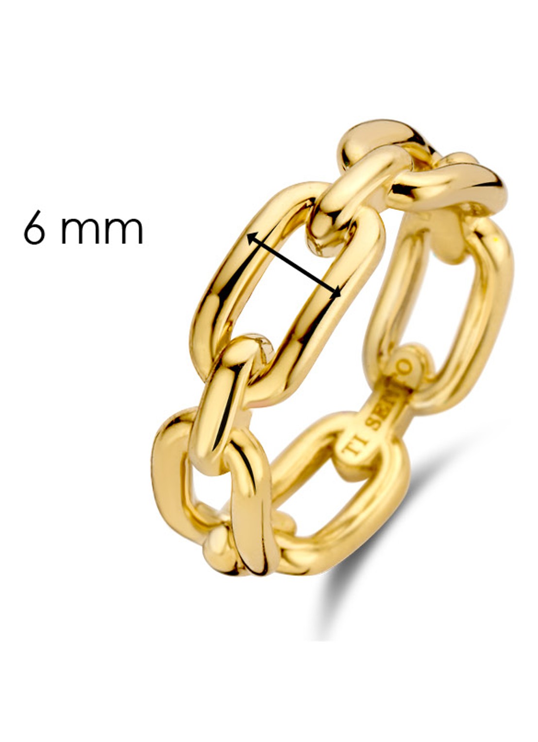 TI SENTO - Milano Ring verguld 12205SY - detail 3 goud