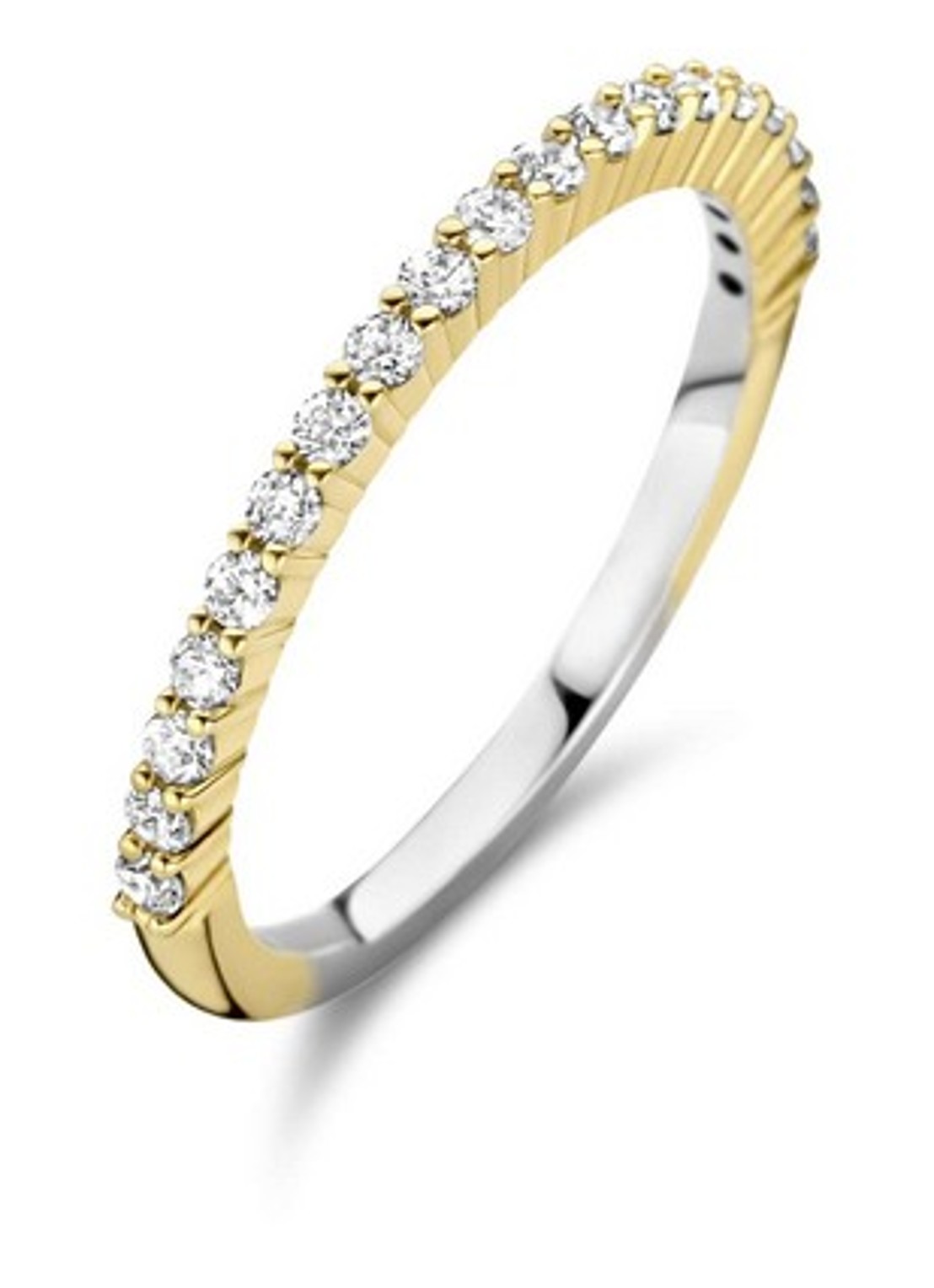 TI SENTO - Milano Ring verguld 12268ZY - voorkant goud